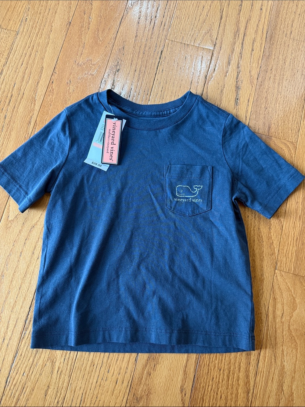 NWT Vineyard Vines 2T Navy Pocket Tee